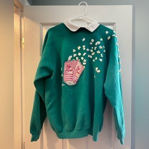VINTAGE Morning Sun 3D 90s Popcorn Sweater